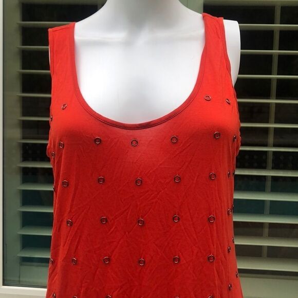 Kenneth Cole New York Rings Tank TopSize Large - Picture 3 of 8